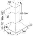 Okap-kominowy-CATA-Omega-700-X-Srebrny-rysunek-techniczny.webp