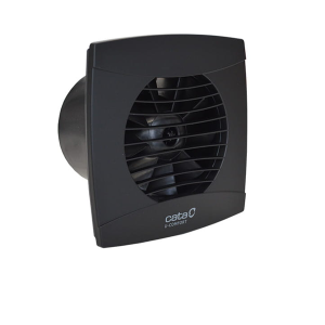 Wentylator UC 12 TIMER CZARNY