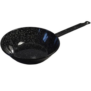 PATELNIA GŁĘBOKA CZARNA 36 CM, 7,4 L.